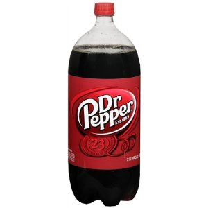 Dr Pepper Soda 2 Liter Bottle